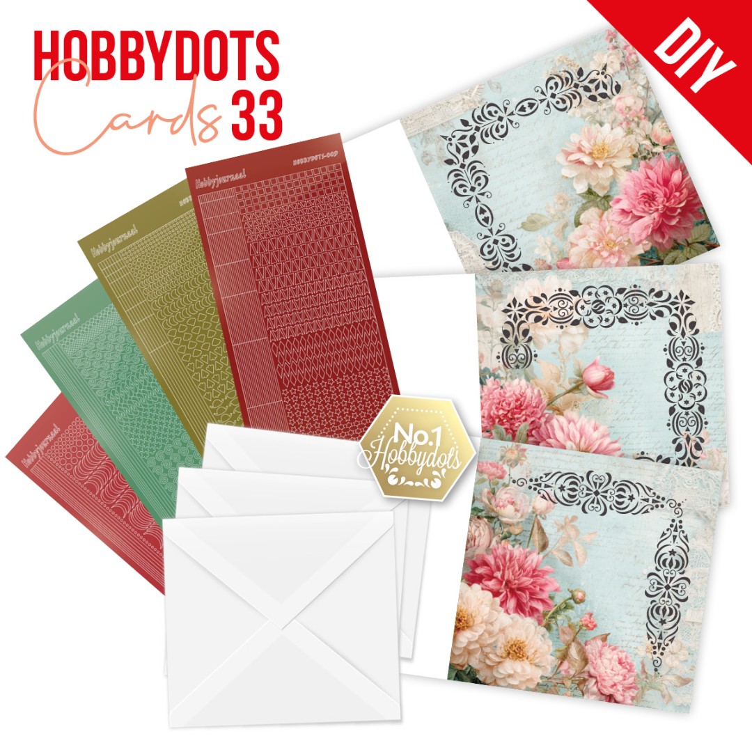 Dot and Do Cards 33 - Berries Beauties - Pink Flowers Dot and Do Cards 33 - Berries Beauties - Pink Flowers