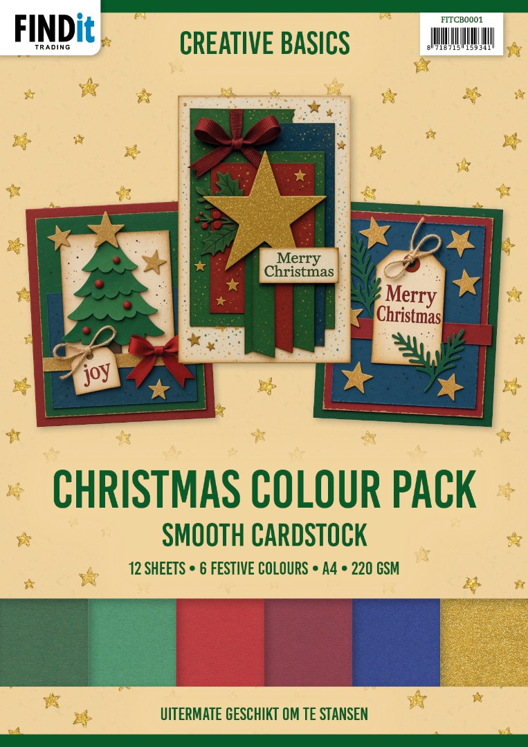 SET Hobbyjournaal 248 - Christmas Color Pack