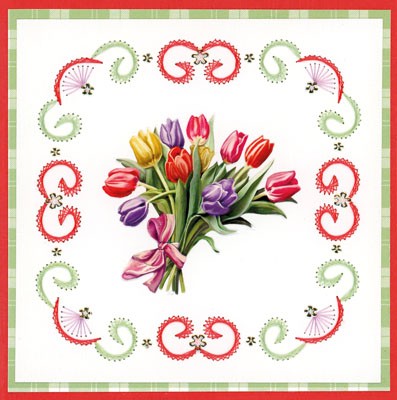 Cutting Sheet - Amy Design - Tulip Dreams - Small Elements