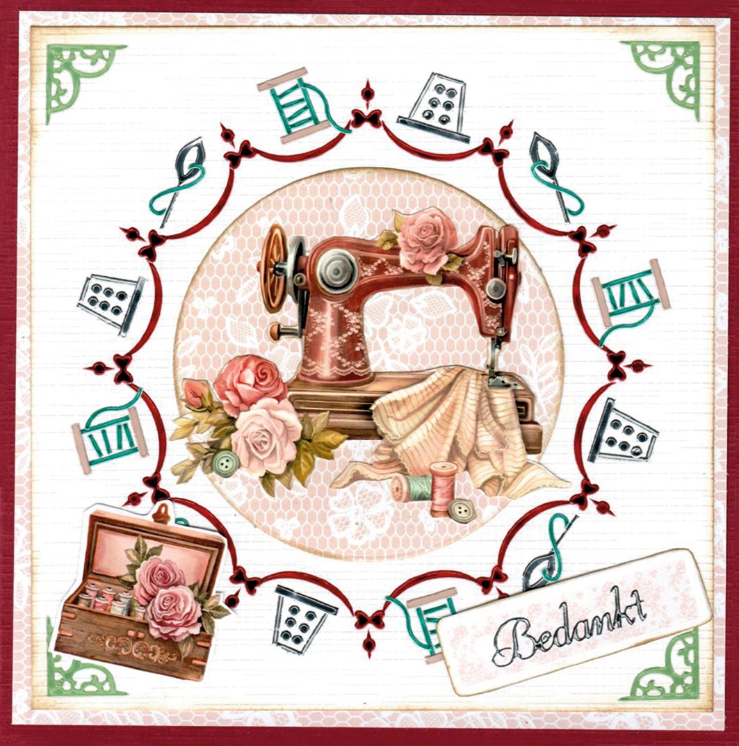 3D Push out Sheet - Amy Design - Sewing Serenity - Sewing Machine