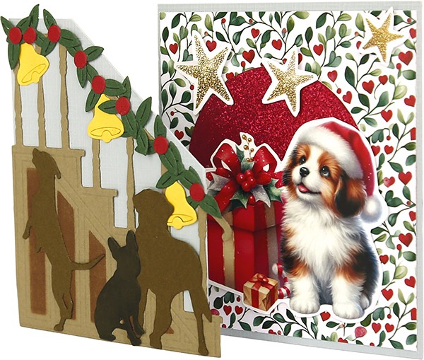 Dies - Berries Beauties - A Very Furry Christmas - Very Furry Stair