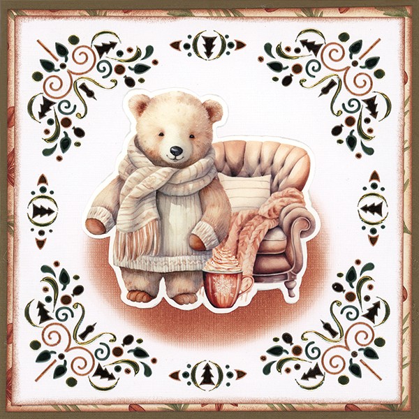 3D Cutting Sheet - Berries Beauties - Cosy WInter - Mini