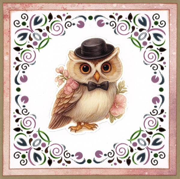 3D Pushout Sheet - Berries Beauties - Owlways Yours - Charm