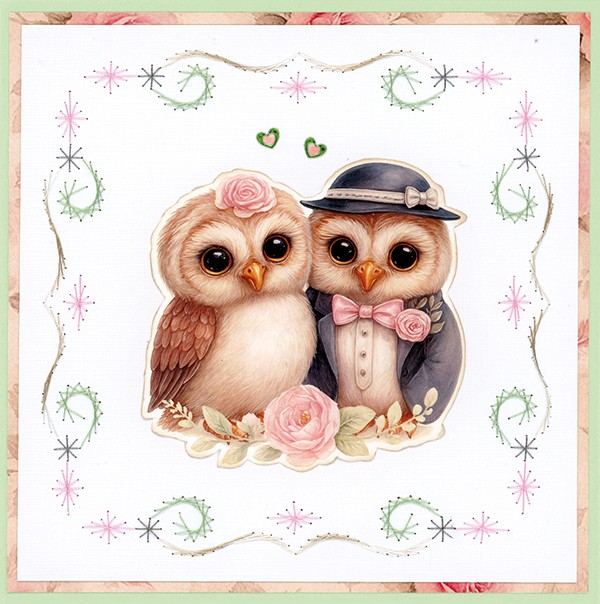 3D Pushout Sheet - Berries Beauties - Owlways Yours - Charm