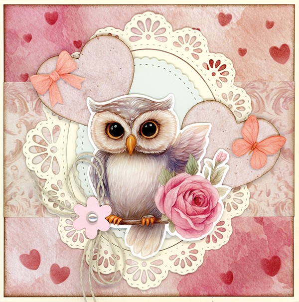 3D Pushout Sheet - Berries Beauties - Owlways Yours - Whimsy