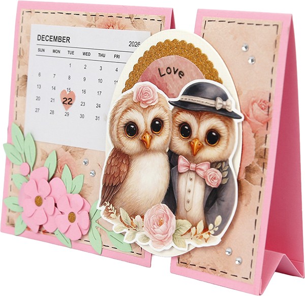 3D Pushout Sheet - Berries Beauties - Owlways Yours - Devotion