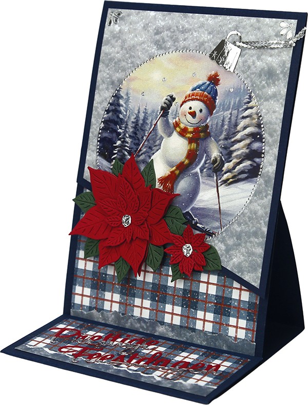 Scenery Push out - Berries Beauties - Skiing Snowmen (Gratis vel HJ250)