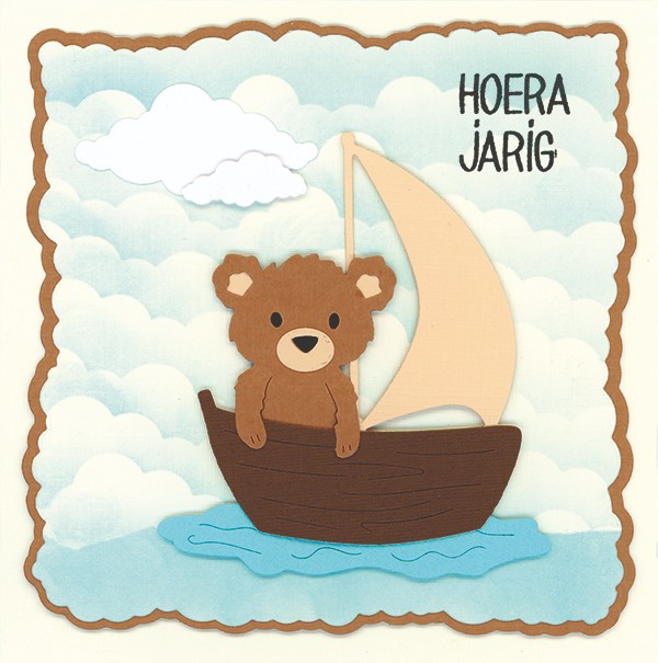 Paperpack - Berries Beauties - Teddy 20 x 20 cm