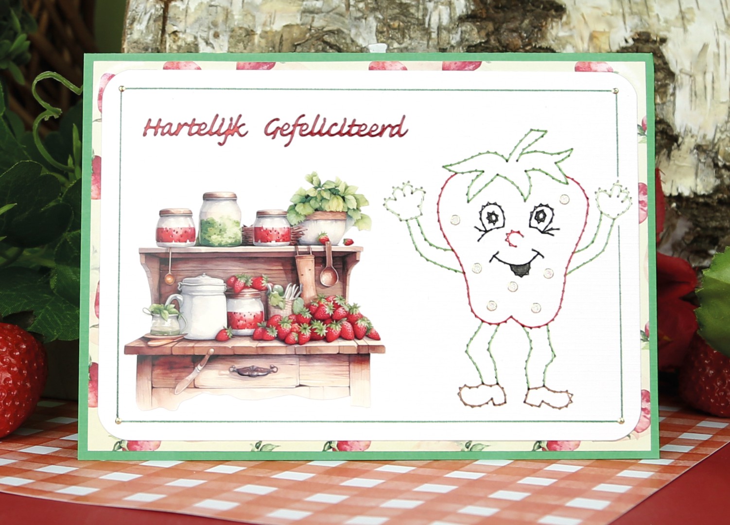 3D Cutting Sheet - Berries Beauties - Sweet Strawberries -Strawberry Sale