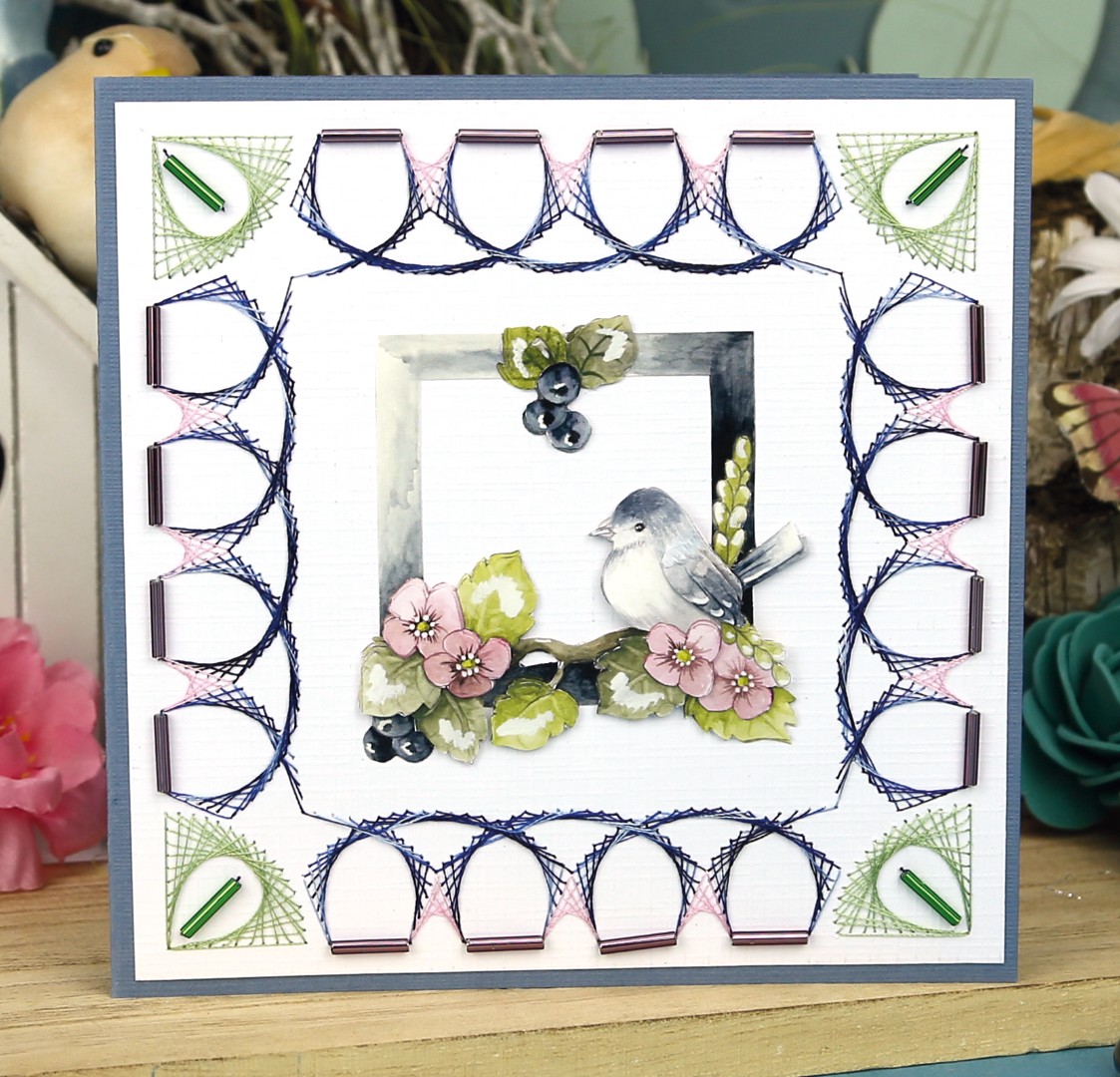 3D Cutting Sheet - Precious Marieke- Navy Elegance - Mini