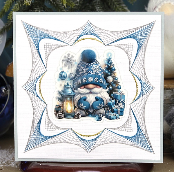 3D Pushout Sheet - Berries Beauties - Gnomie Holidays - Emerald