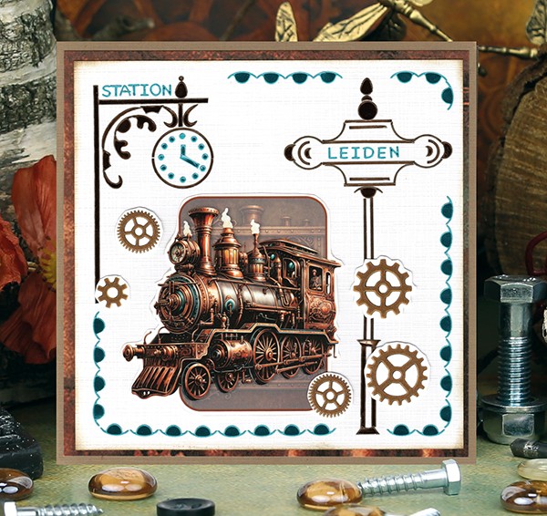 3D Cutting Sheet - Berries Beauties - Steampunk - Mini