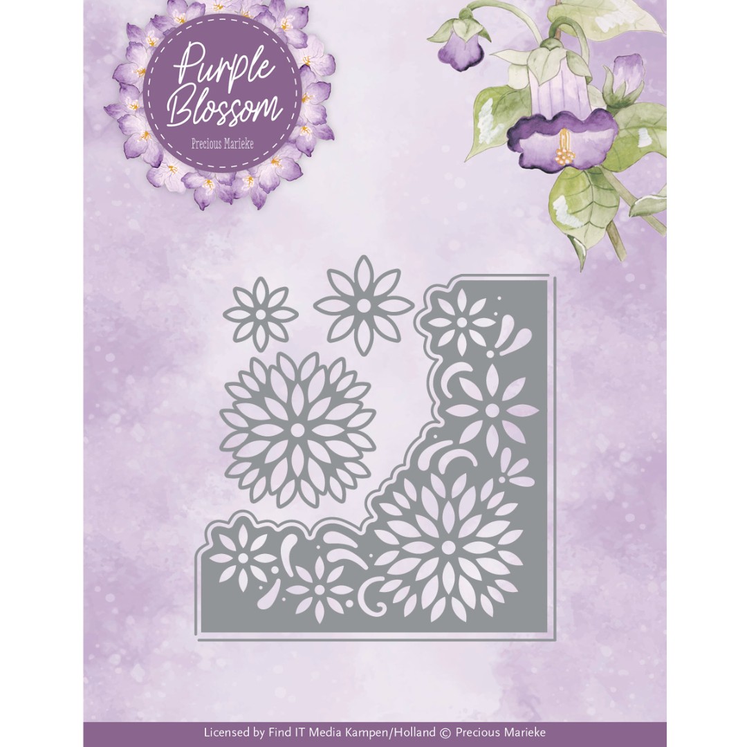 Dies - Precious Marieke - Purple Blossom - Blossom Corner Dies - Precious Marieke - Purple Blossom - Blossom Corner