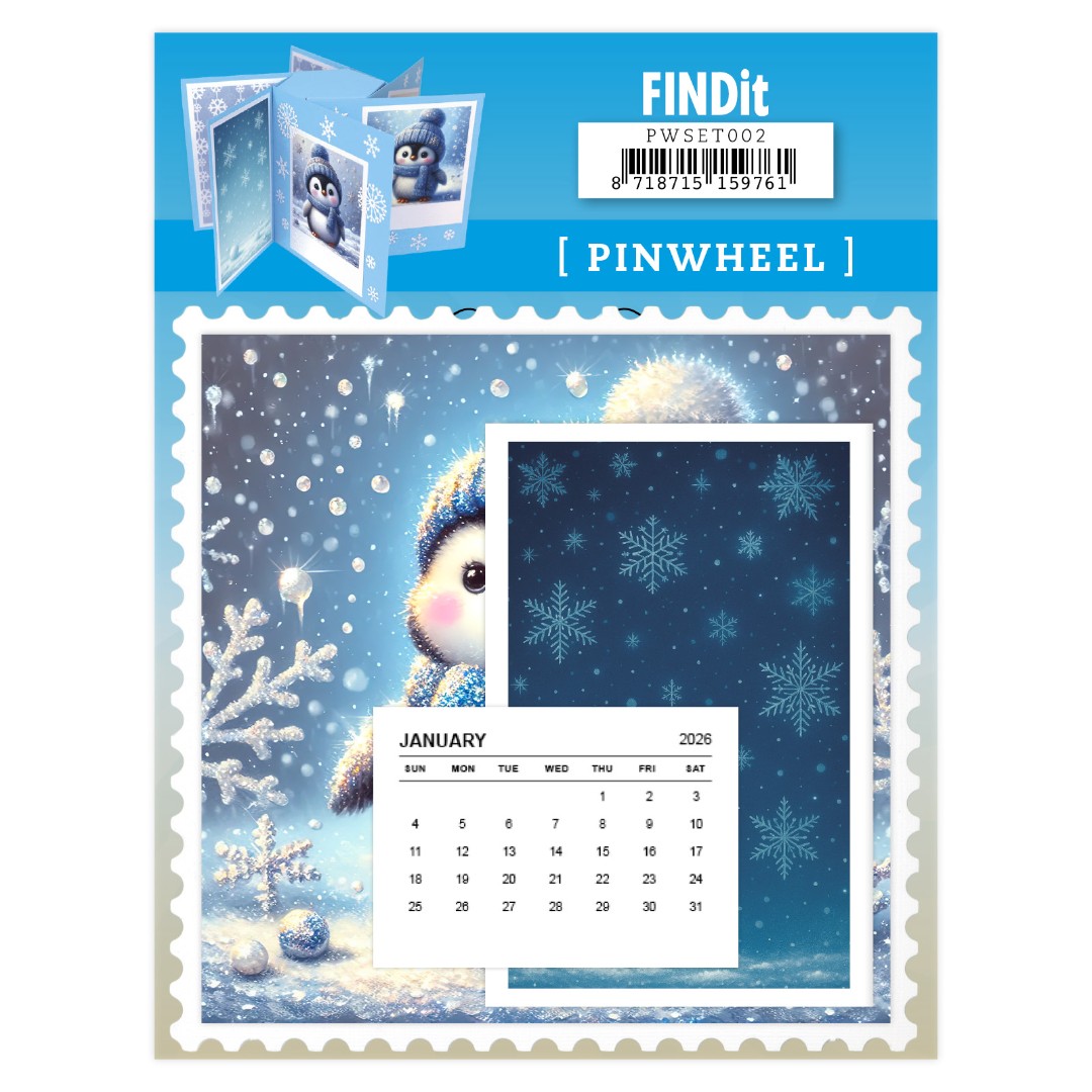 Findit - Pinwheel - Winter Penguins Findit - Pinwheel - Winter Penguins