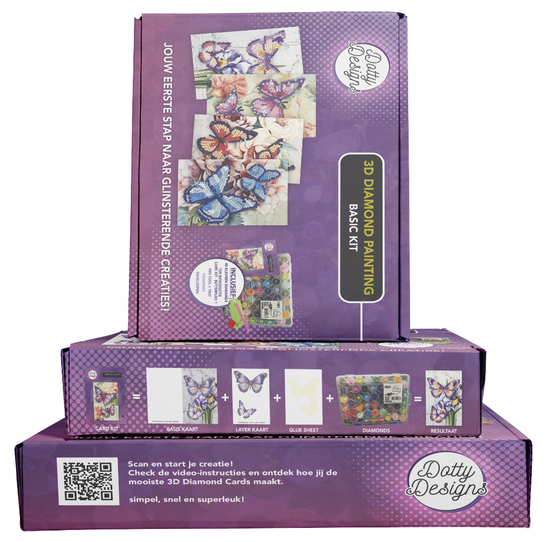 Dotty Designs 3D Diamond Painting Basic Kit Dotty Designs 3D Diamond Painting Basic Kit