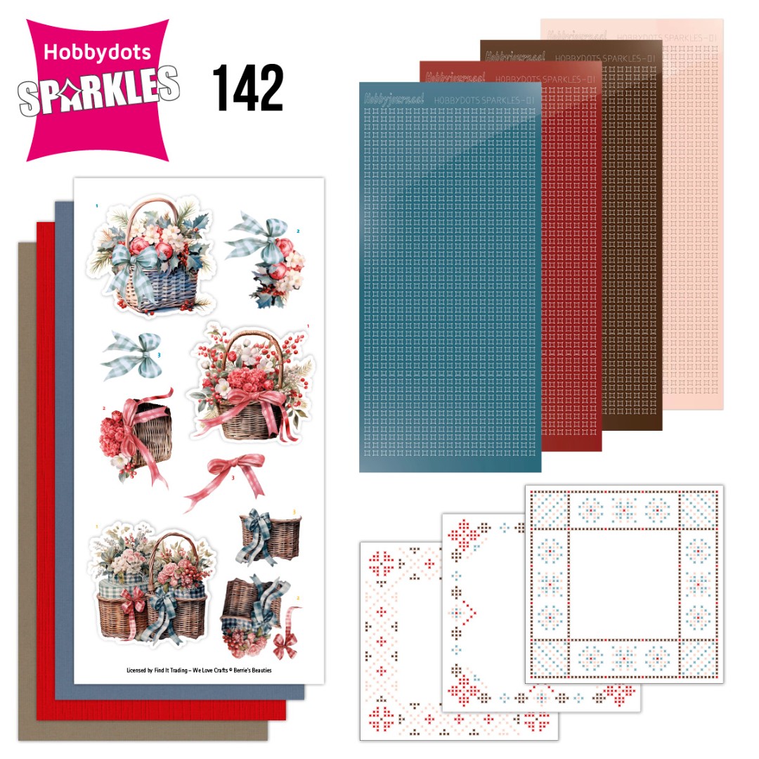 Sparkles 142 - Berries Beauties - Frosted Florals Sparkles 142 - Berries Beauties - Frosted Florals