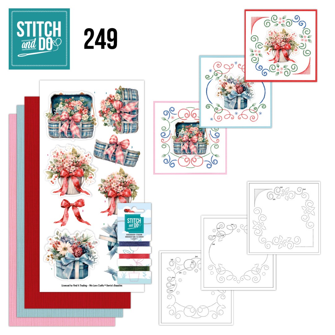 Stitch and Do 249 - Berries Beauties - Frosted Flowers
