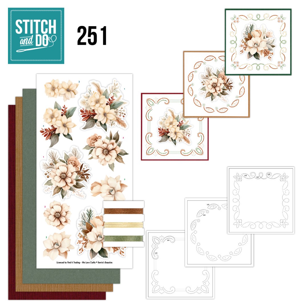 Stitch and Do 251 - Berries Beauties - Cosy Winter