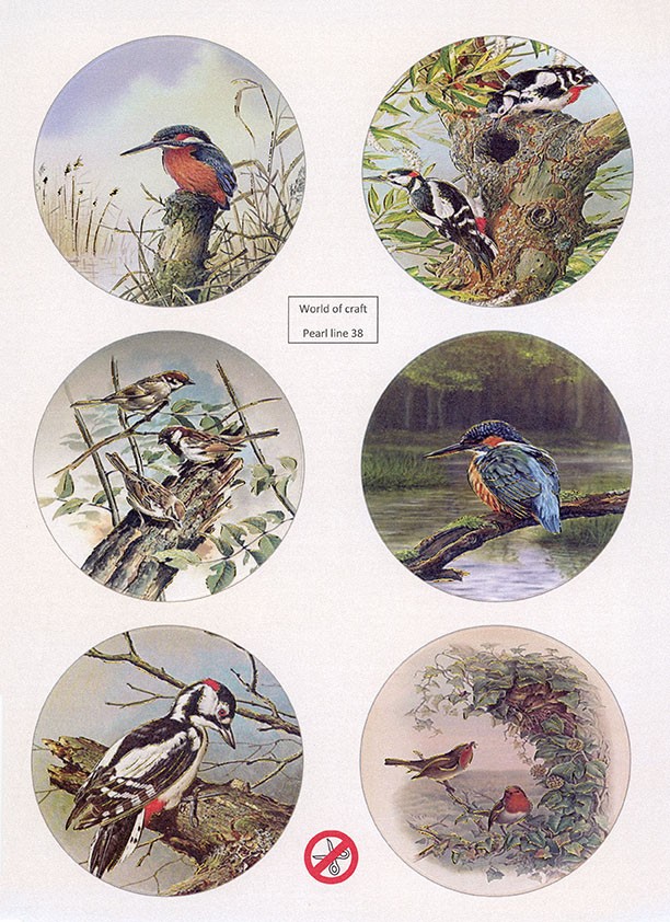 Scenery Parelmoer - WOC - nr38 - Birds - Round
