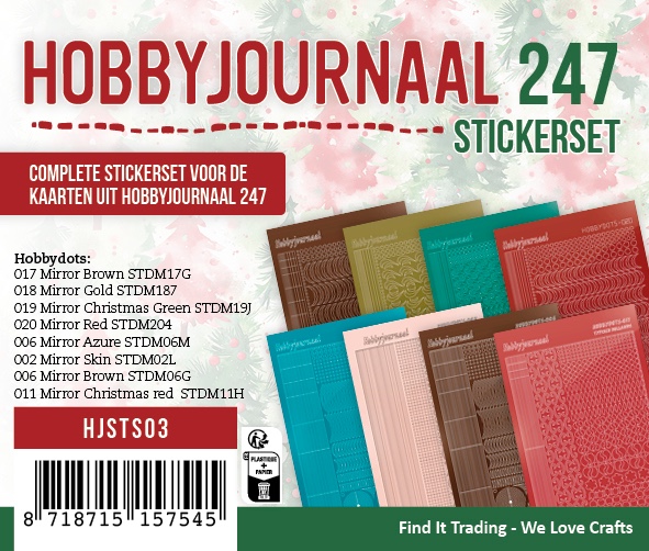 Stickerset Hobbyjournaal 247