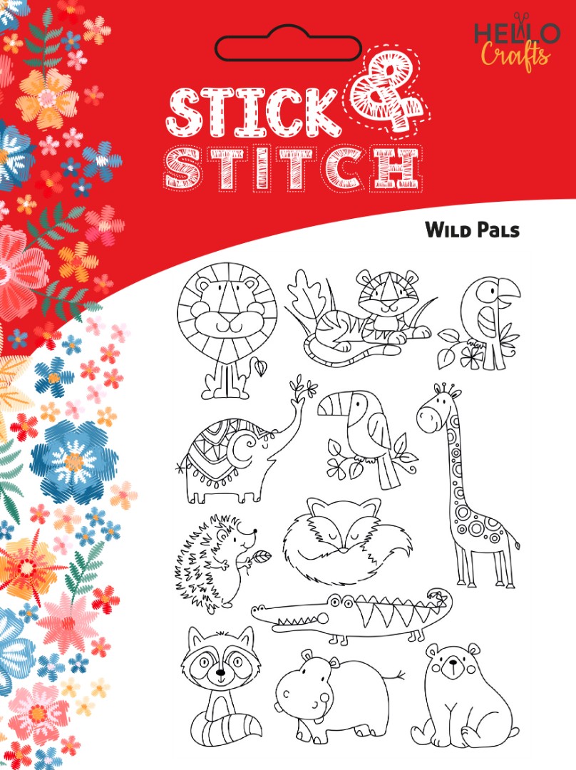 Stick and Stitch Wild Pals Stick and Stitch Wild Pals