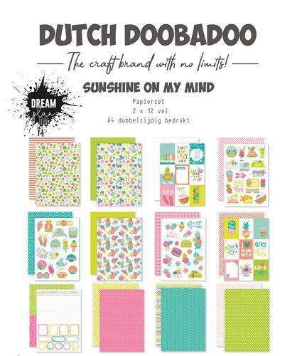Dutch Paper Art A4 Dream Plan Do Sunshine on My Mind Dutch Paper Art A4 Dream Plan Do Sunshine on My Mind