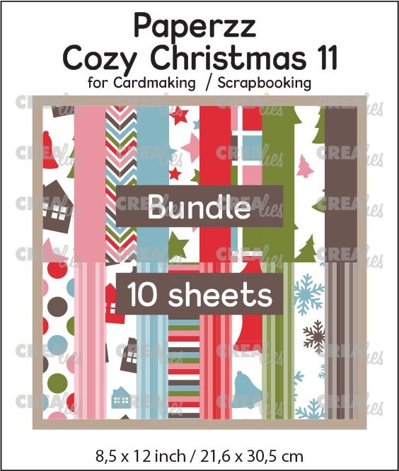 Bundel: Paperzz Cozy Christmas (10x 1 vel)