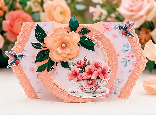 3D Pushout Sheet - Berries Beauties - Blooming Harmony - Blooming Elegance