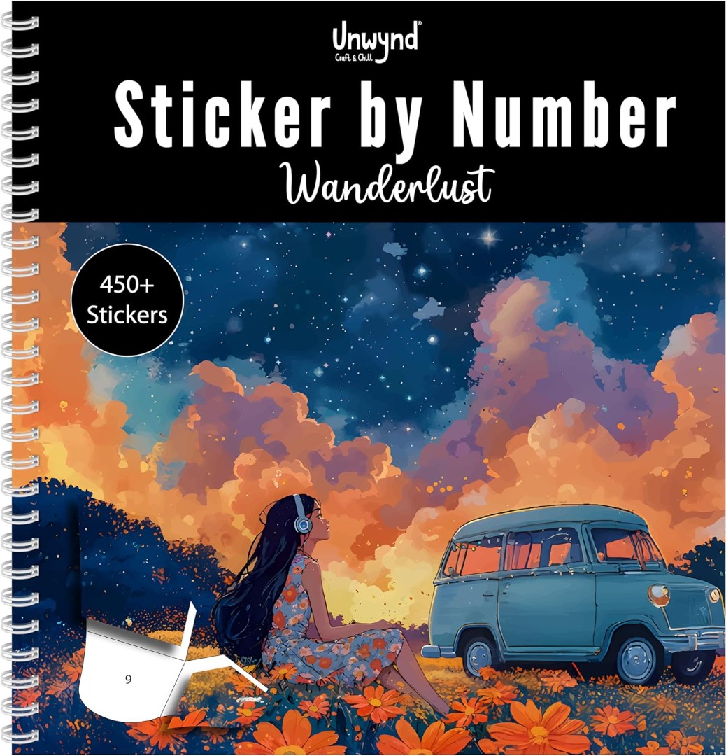 Sticker By Number - Wanderlust