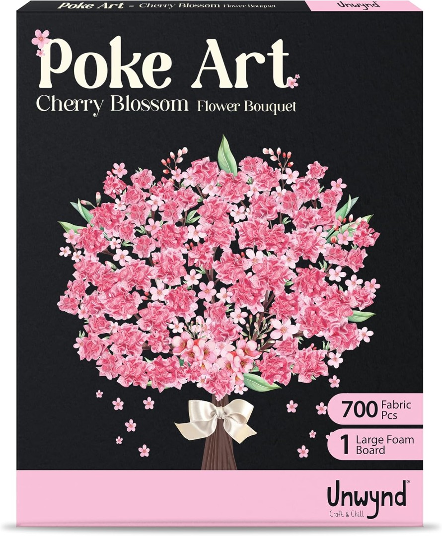 Poke Art Cherry Blossom Flower