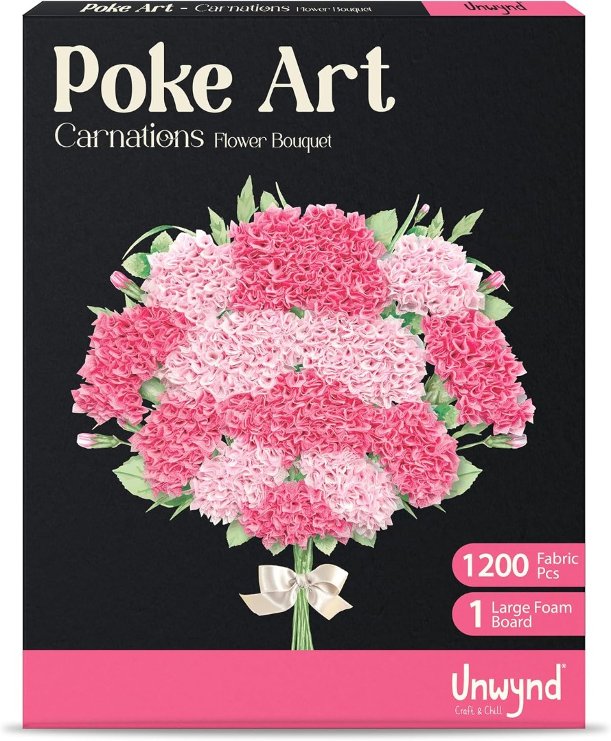 Poke Art carnations Flower