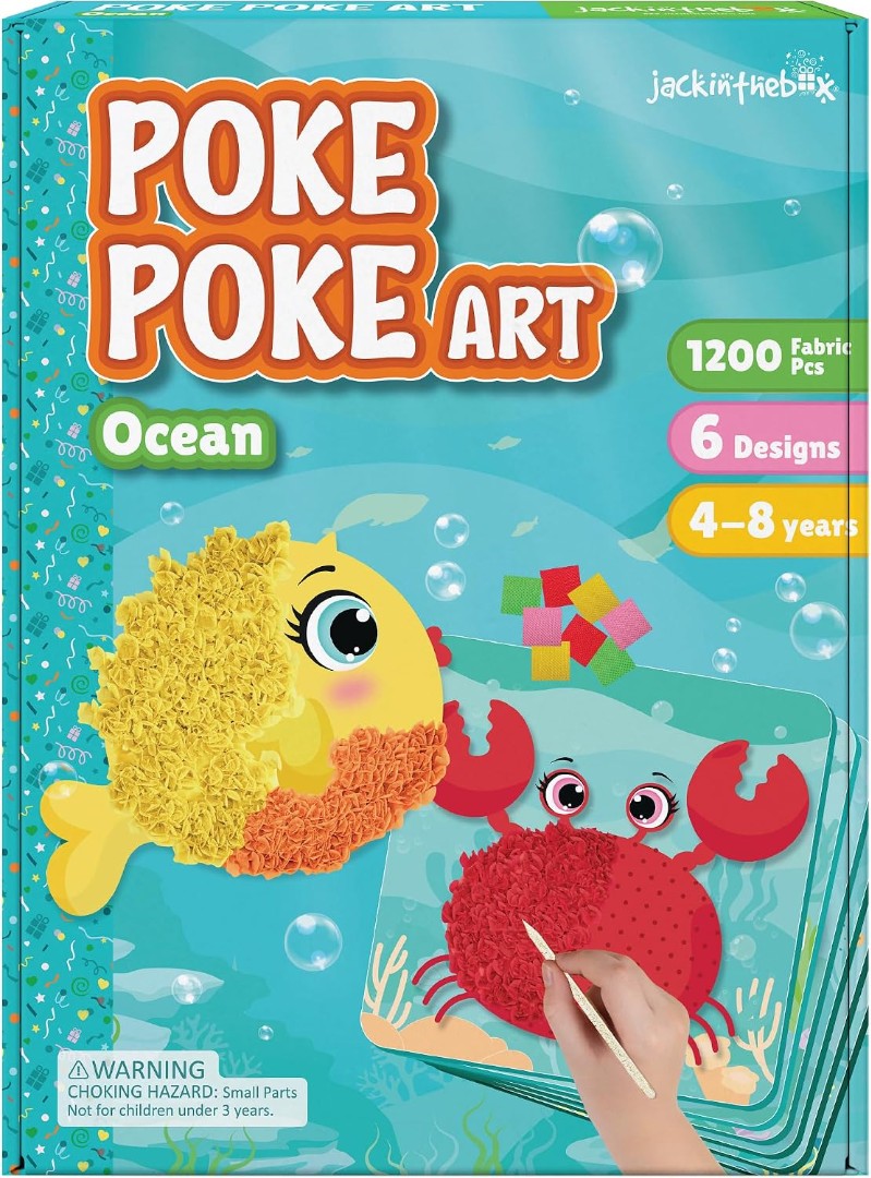 Kids Poke Poke Art - Ocean