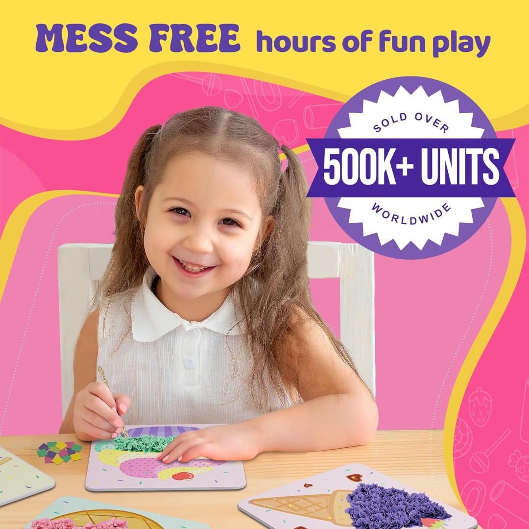 Kids Poke Poke Art - Candyland