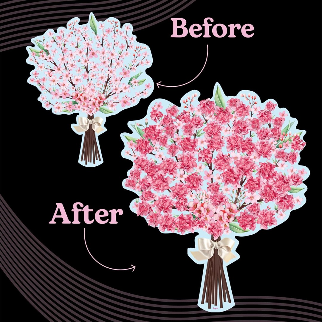 Poke Art Cherry Blossom Flower