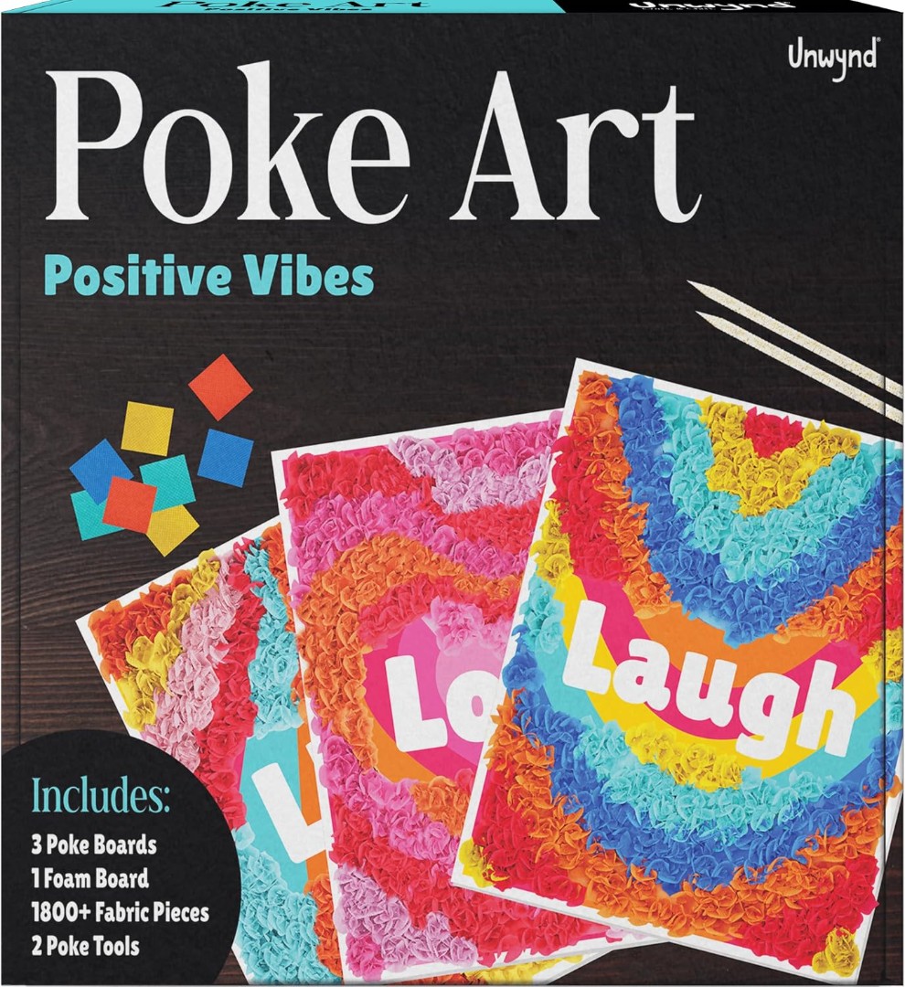 Poke Art Positive Vibes