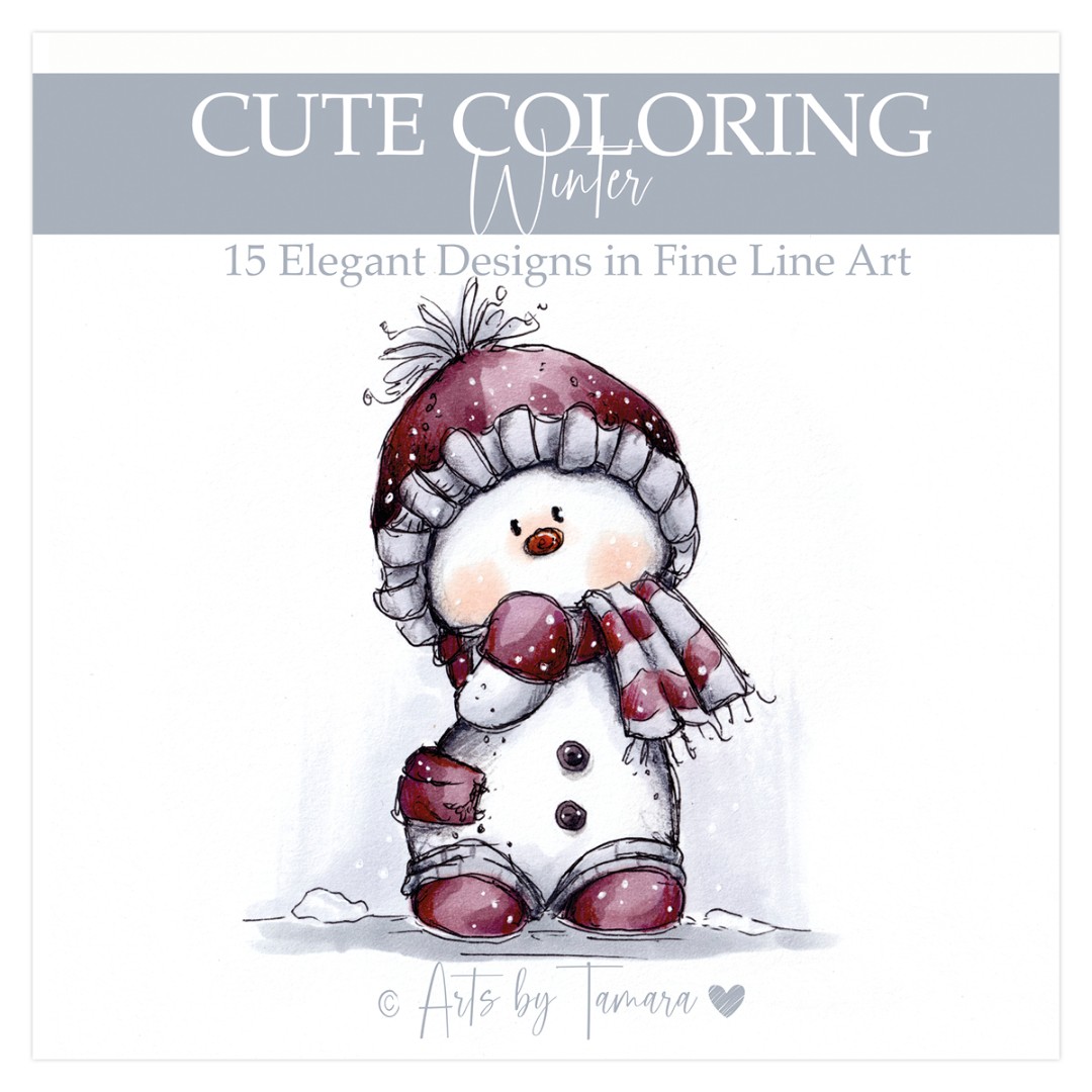 Arts by Tamara - Cute Coloring - Winter