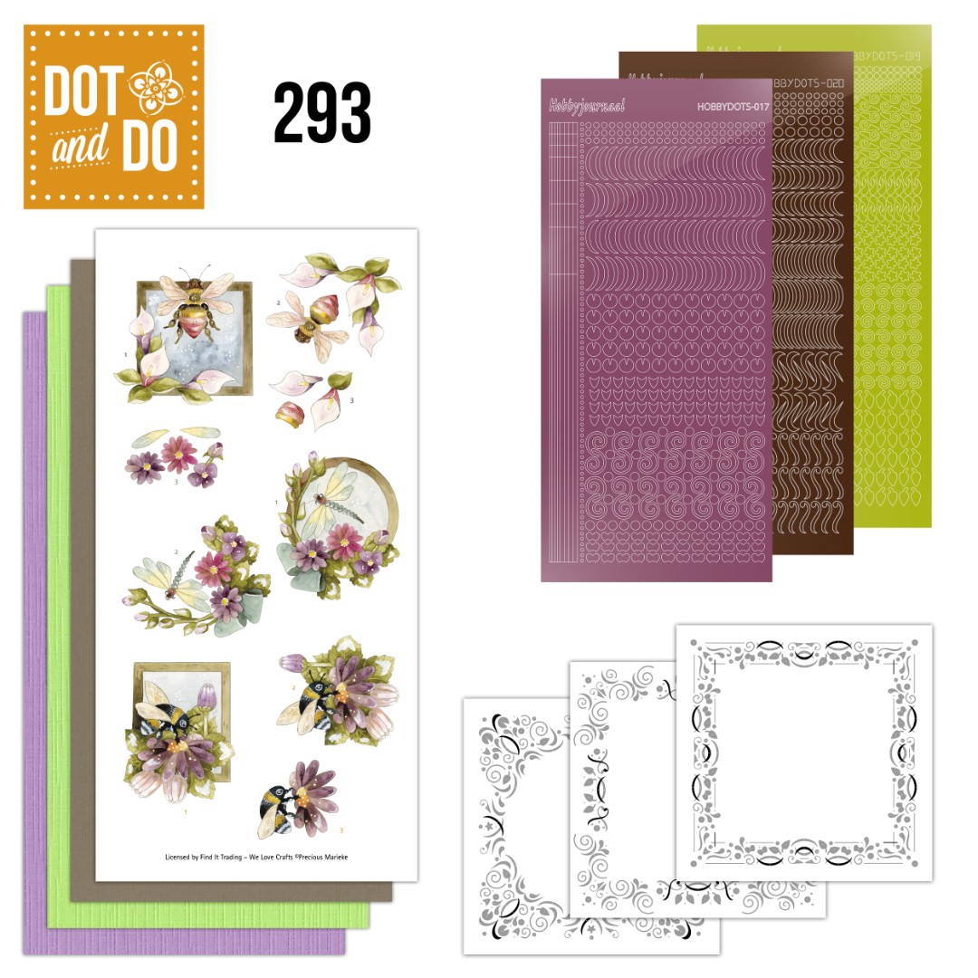 Dot and Do 293 - Precious Marieke - Flowers and Bugs