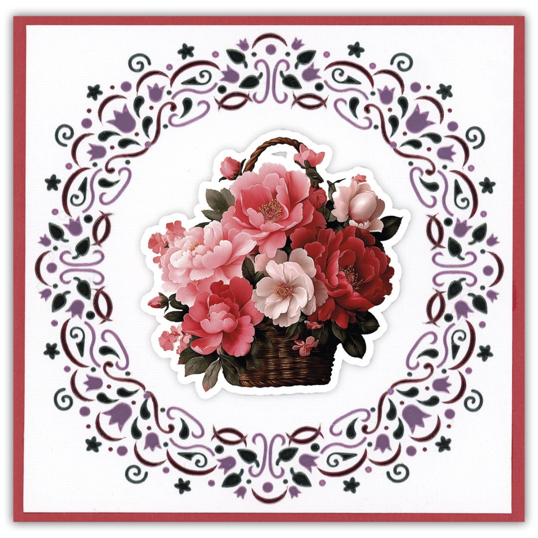 Dot and Do 295 - Berries Beauties - Floral Elegance