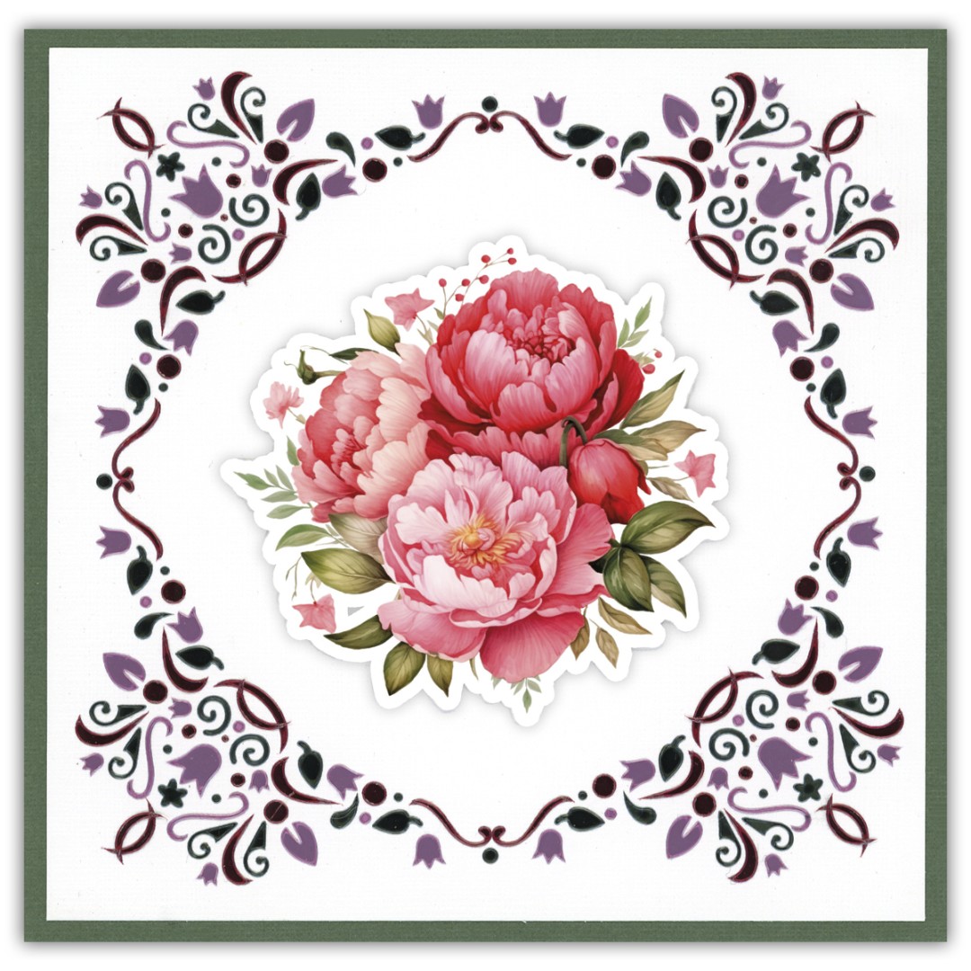 Dot and Do 295 - Berries Beauties - Floral Elegance