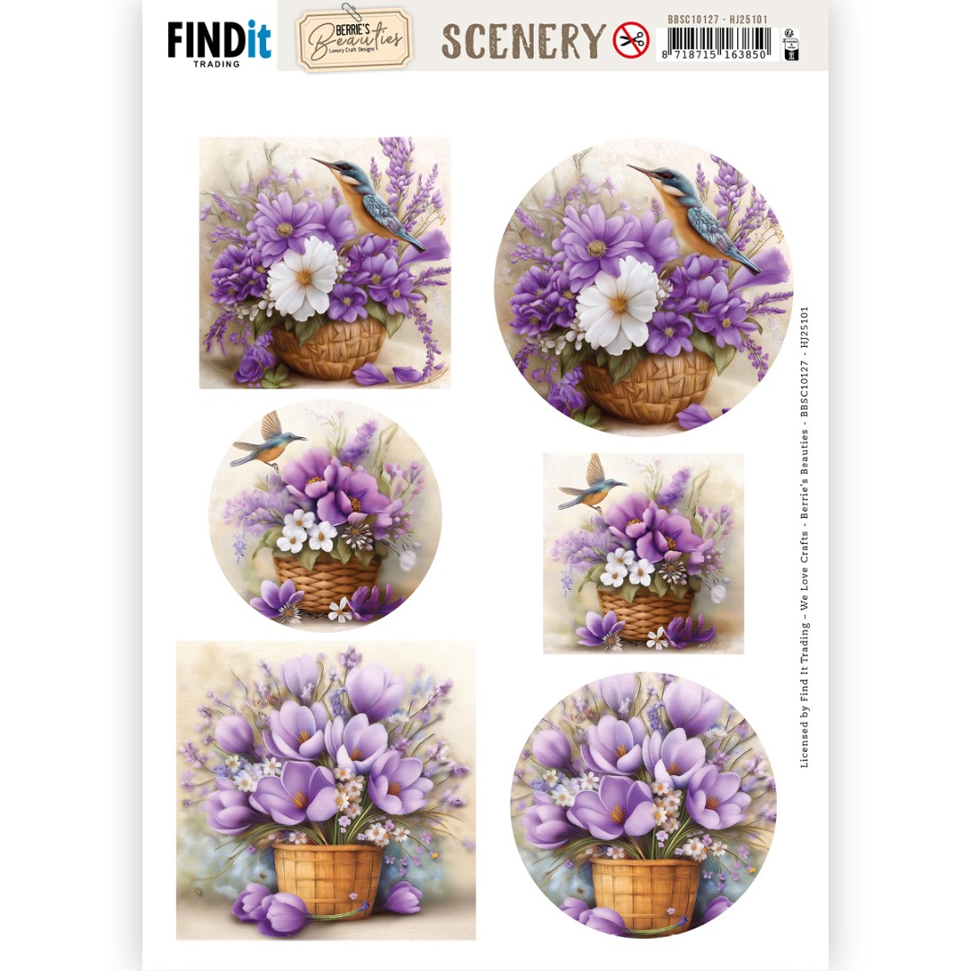 Scenery Push out - Berries Beauties - First Blossoms (Gratis vel HJ251)