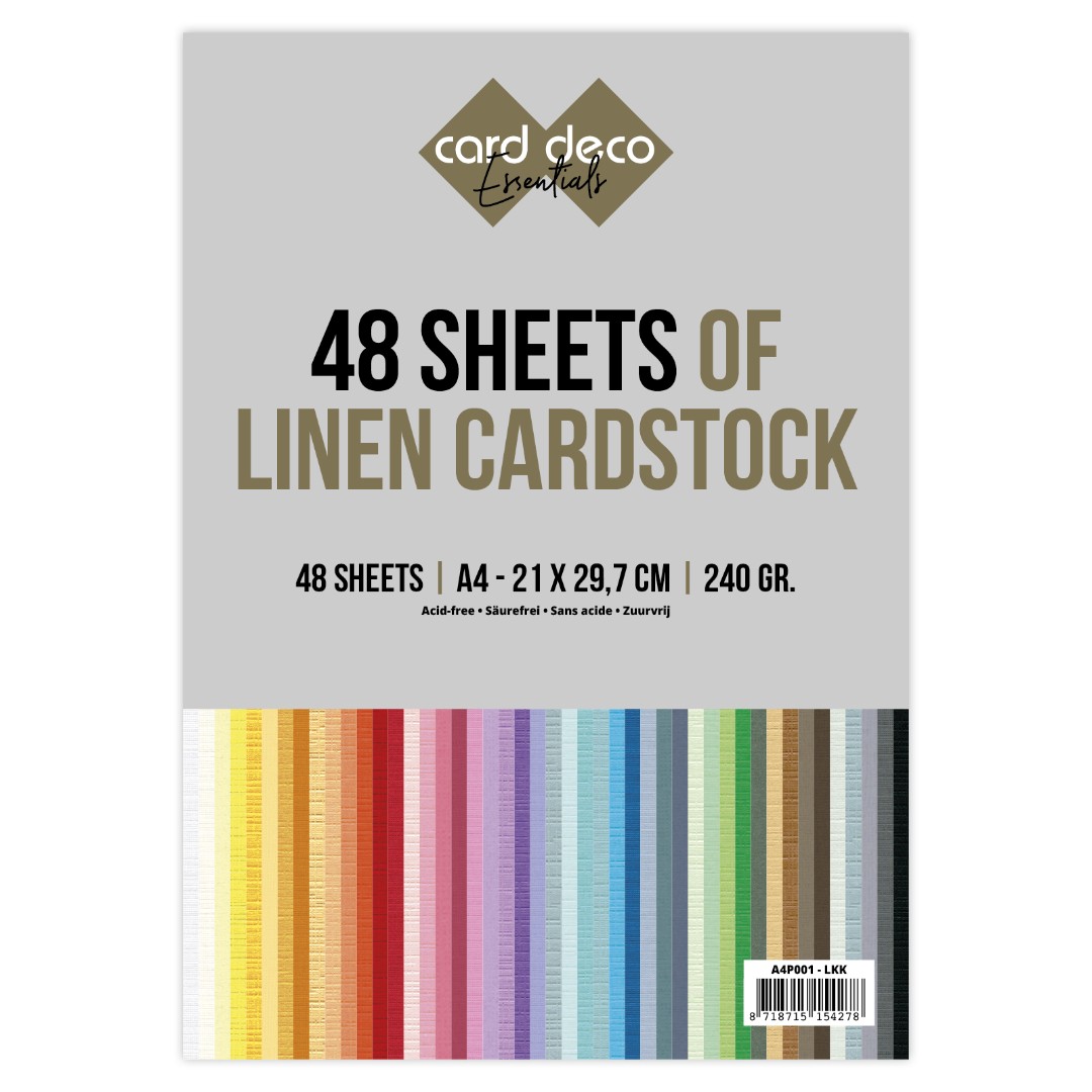 Jumbo kartonpakket - Card Deco - A4 - 48 Sheets Jumbo kartonpakket - Card Deco - A4 - 48 Sheets