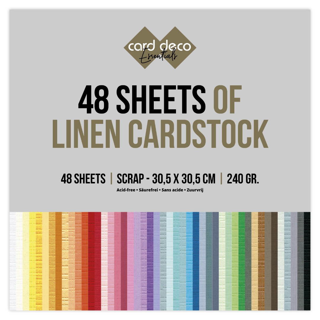 Jumbo kartonpakket - Card Deco - SC - 48 Sheets Jumbo kartonpakket - Card Deco - SC - 48 Sheets