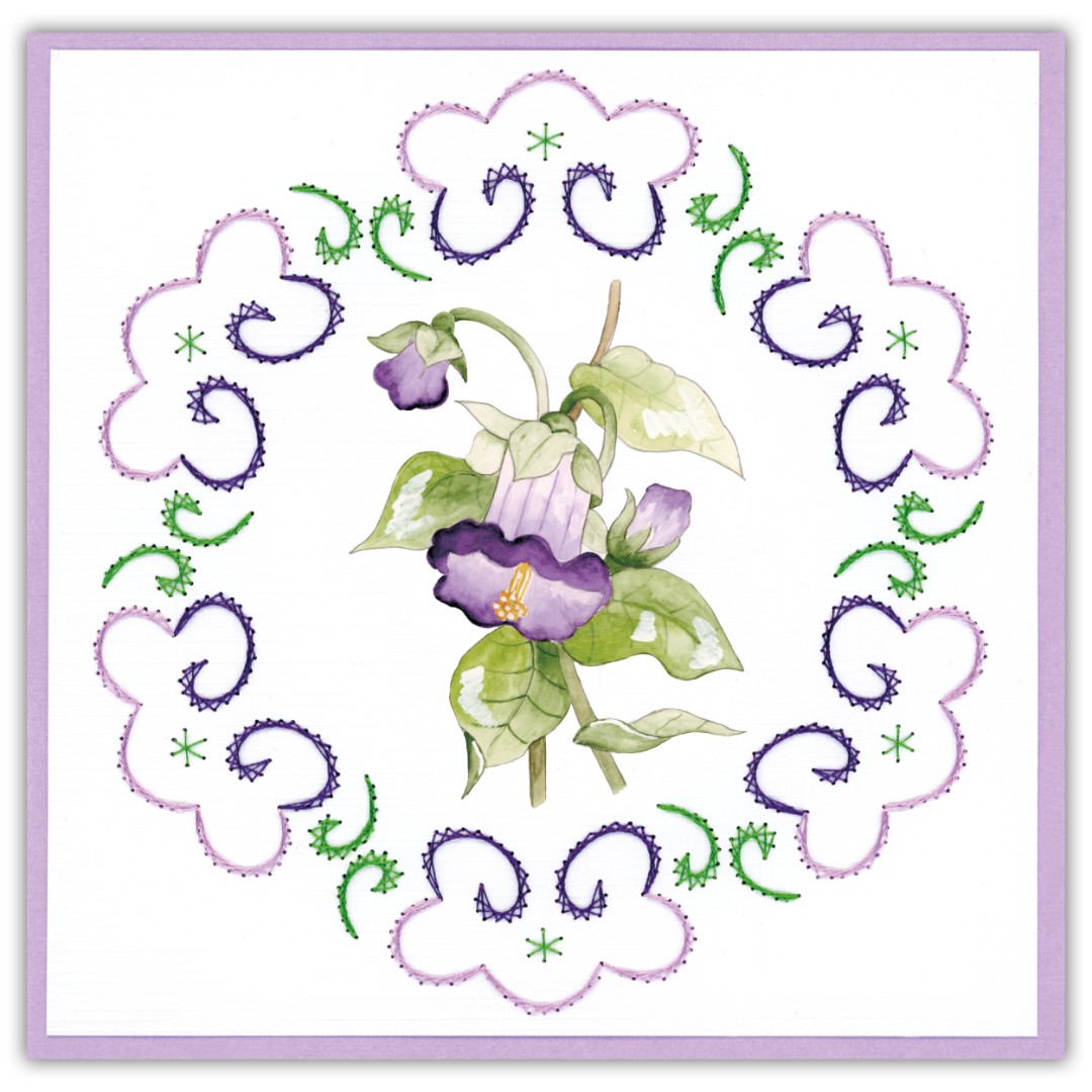 Stitch and Do 255 - Precious Marieke - Purple Blossom