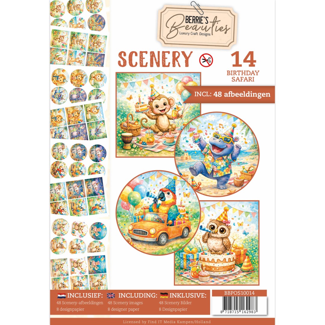 Push-Out Book Scenery 14 Push-Out Book Scenery 14