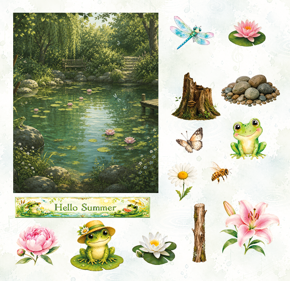 Berrie's Beauties - Buid a Scene Set - Joyful Hoppers Collection