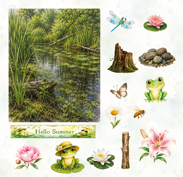 Berrie's Beauties - Buid a Scene Set - Joyful Hoppers Collection