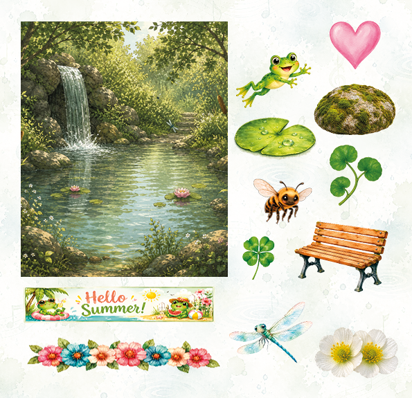 Berrie's Beauties - Buid a Scene Set - Joyful Hoppers Collection