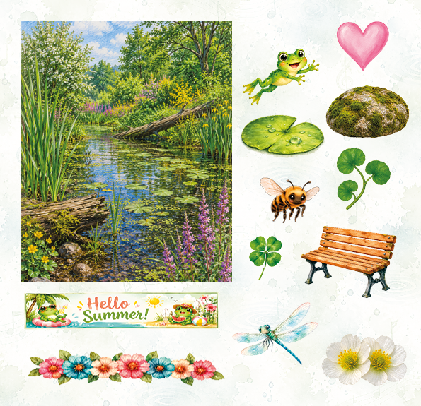 Berrie's Beauties - Buid a Scene Set - Joyful Hoppers Collection