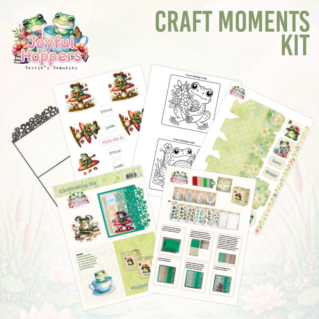 Berrie’s Beauties - Craft Moments Kit - Joyful Hoppers 4K Berrie’s Beauties - Craft Moments Kit - Joyful Hoppers 4K