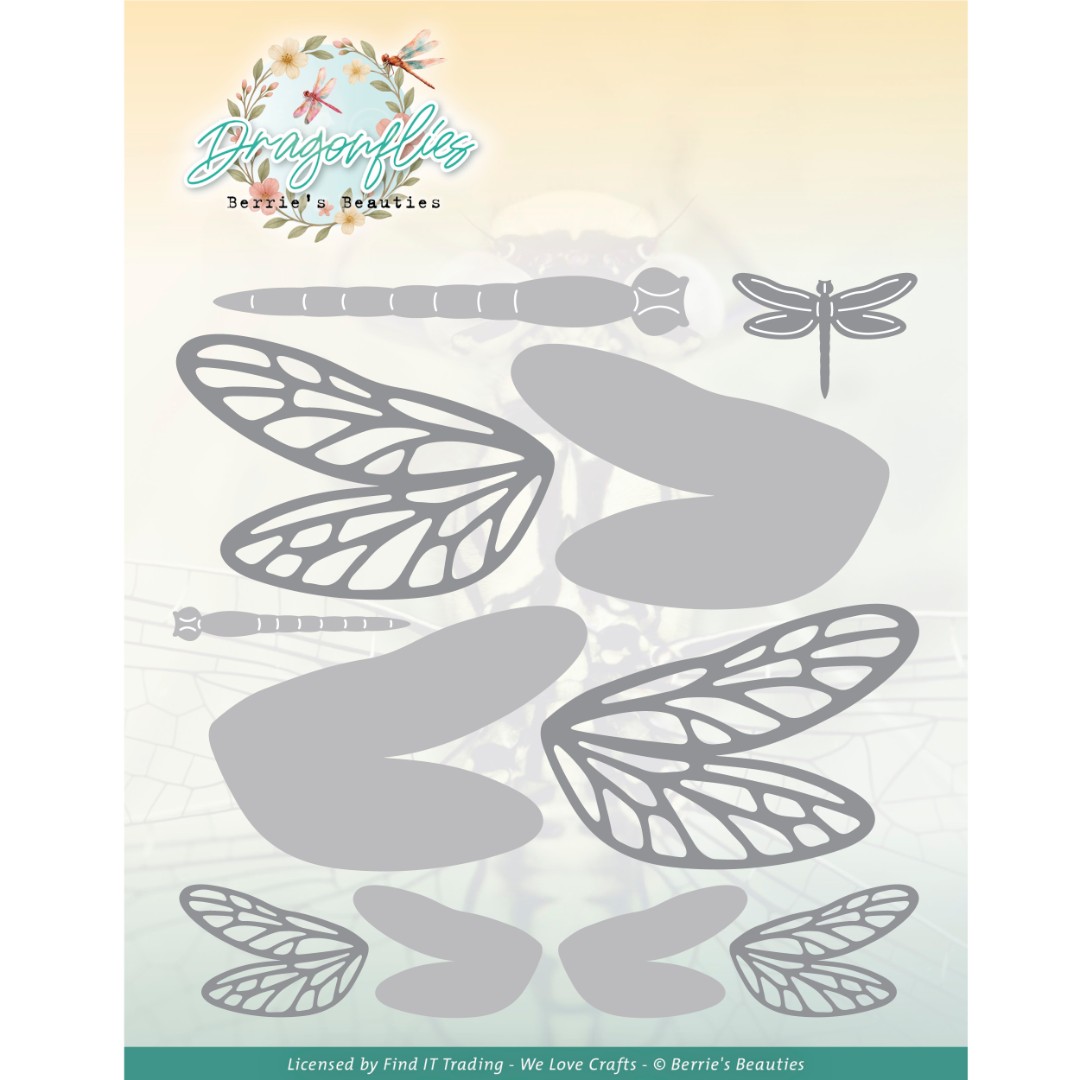 Dies - Berries Beauties - Dragonflies - Dragonfly Dies - Berries Beauties - Dragonflies - Dragonfly